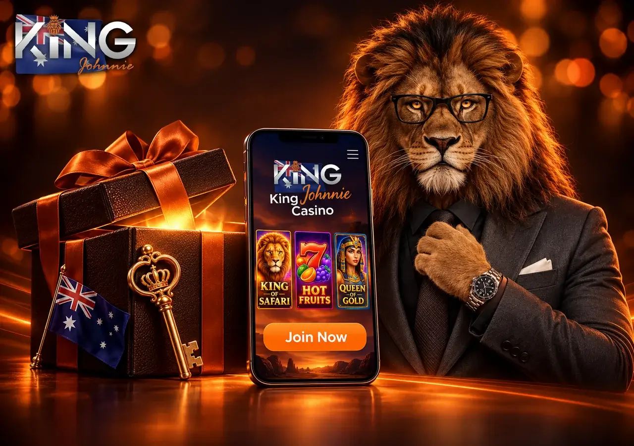 King Johnnie online casino for Australian players: pokies, live games and offers